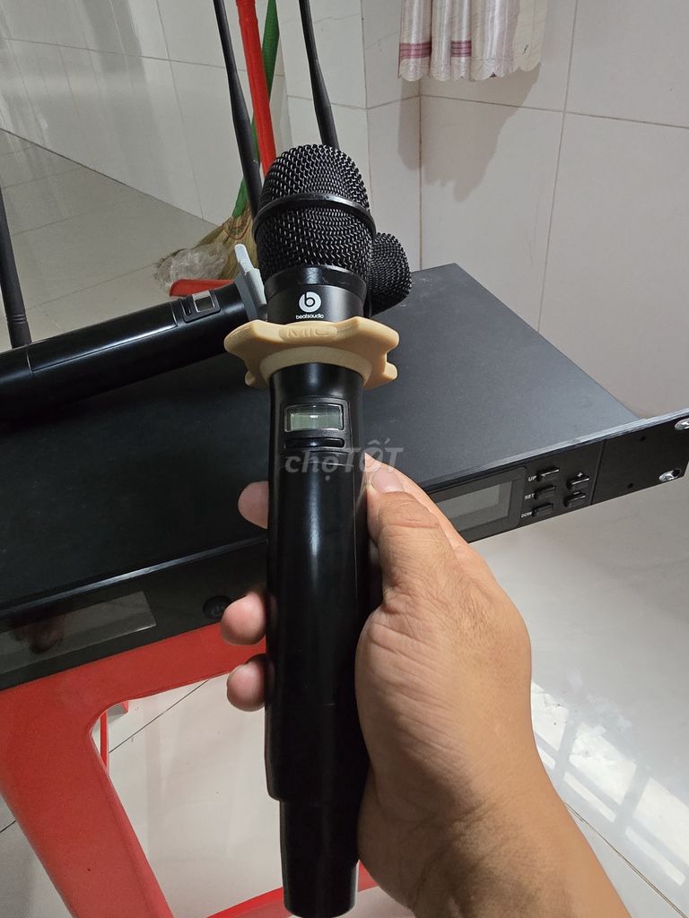 Micro không dây Beatsaudio Đen Như mới. Mua bán Tivi, Âm thanh tại Huyện Vị Thuỷ Hậu Giang được đăng bởi Phan Thanh Phong hình 1