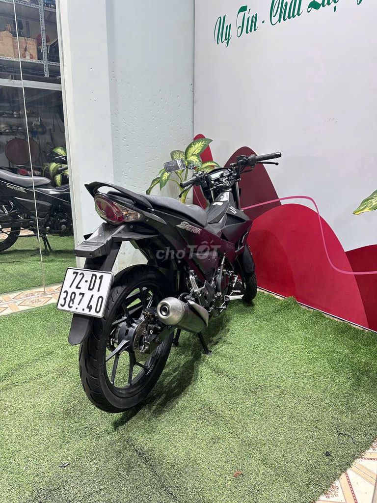 Suzuki Satria Đen Côn tay. Mua bán Xe máy tại Thị xã Phú Mỹ Bà Rịa - Vũng Tàu được đăng bởi Lê  Thanh Hải  hình 8