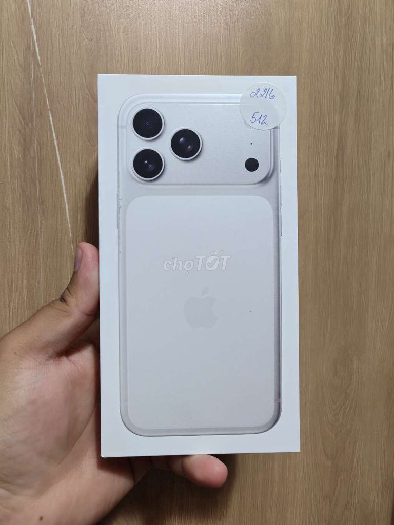 Apple iPhone 17 Pro Max 512GB Bạc Mới. Mua bán Điện thoại tại Thị xã Bến Cát Bình Dương được đăng bởi Tường sỉ lẻ hình 1