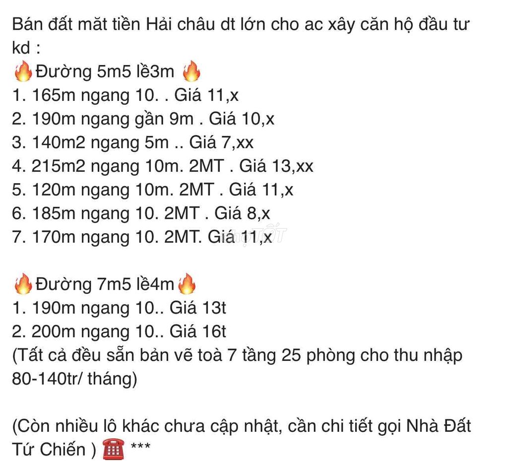 Bán lô siêu đẹp sát trường kiến trúc, 90m ngang 16