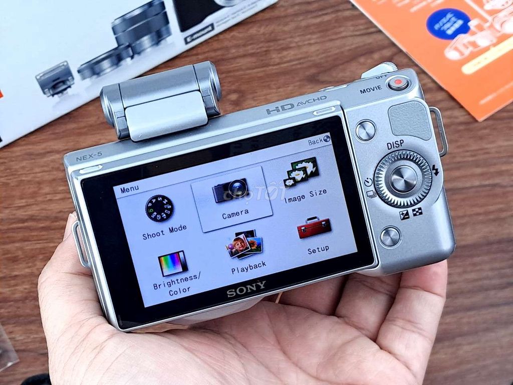 Sony Nex 5 Gray + Lens 18-55mm OSS Fullbox