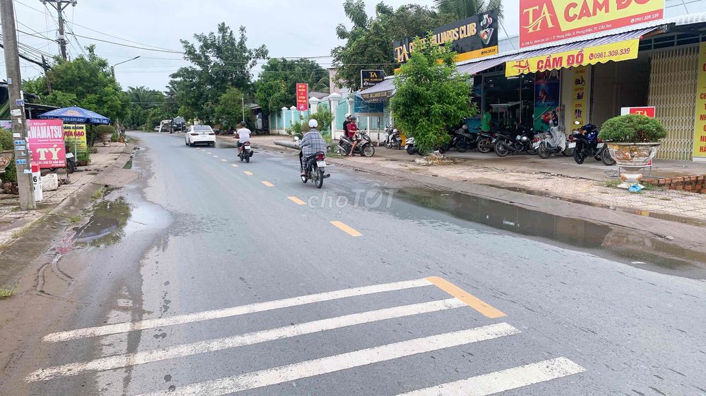 Bán đất và Kho, mặt tiền Lộ Vòng Cung, Phong Điền, TP Cần Thơ.