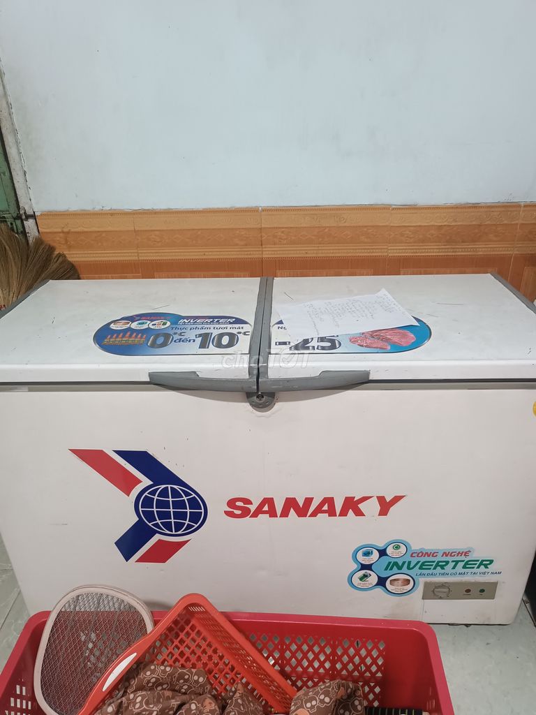 Tủ đông mát Sanaky Inverter 280L Trắng. Mua bán Tủ lạnh tại Thành phố Thủ Dầu Một Bình Dương được đăng bởi Anh Quang hình 1