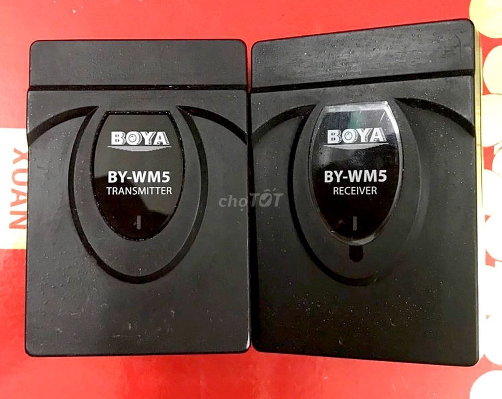 BOYA BY-WM5 bộ mic cho máy quay film