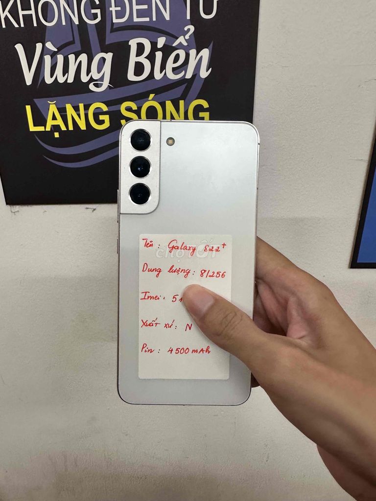 Samsung S22+ 256GB Trắng Mỹ Like New. Mua bán Điện thoại tại Quận Đống Đa Hà Nội được đăng bởi HAN store hình 1