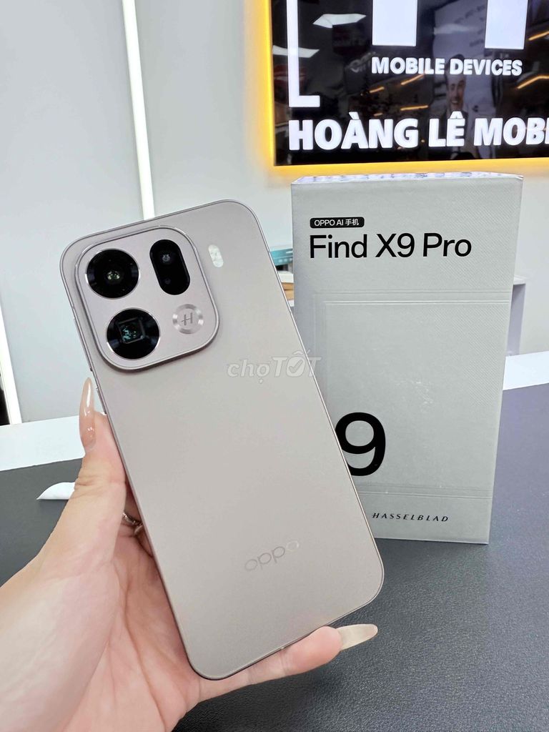 OPPO FIND X9 PRO-BẢN 16/512G-FULLBOX-SẴN TV. Mua bán Điện thoại tại Thành phố Biên Hòa Đồng Nai được đăng bởi Mobile Di Động Biên Hoà hình 1