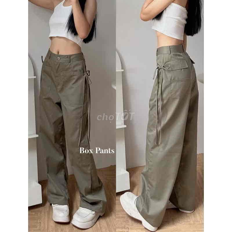 Quần Box Pants Nữ Eighteen Again Xanh rêu size M. Mua bán Quần áo tại Huyện Nhơn Trạch Đồng Nai được đăng bởi Thư Thư hình 1