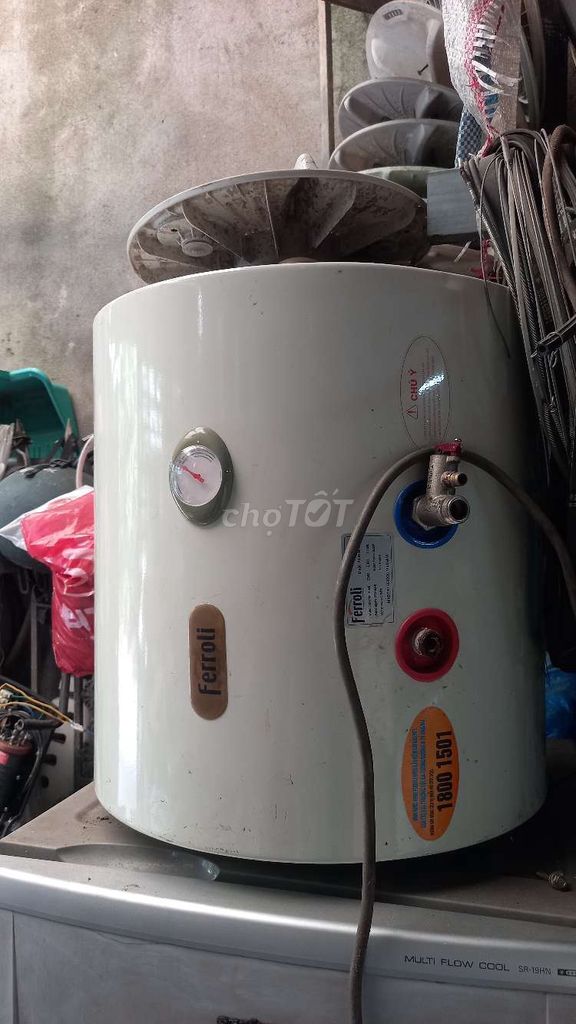 Bình nóng lạnh Ferroli 150L Trắng. Mua bán Thiết bị vệ sinh, nhà tắm tại Huyện Nhà Bè Tp Hồ Chí Minh được đăng bởi nguyên văn năm  hình 1