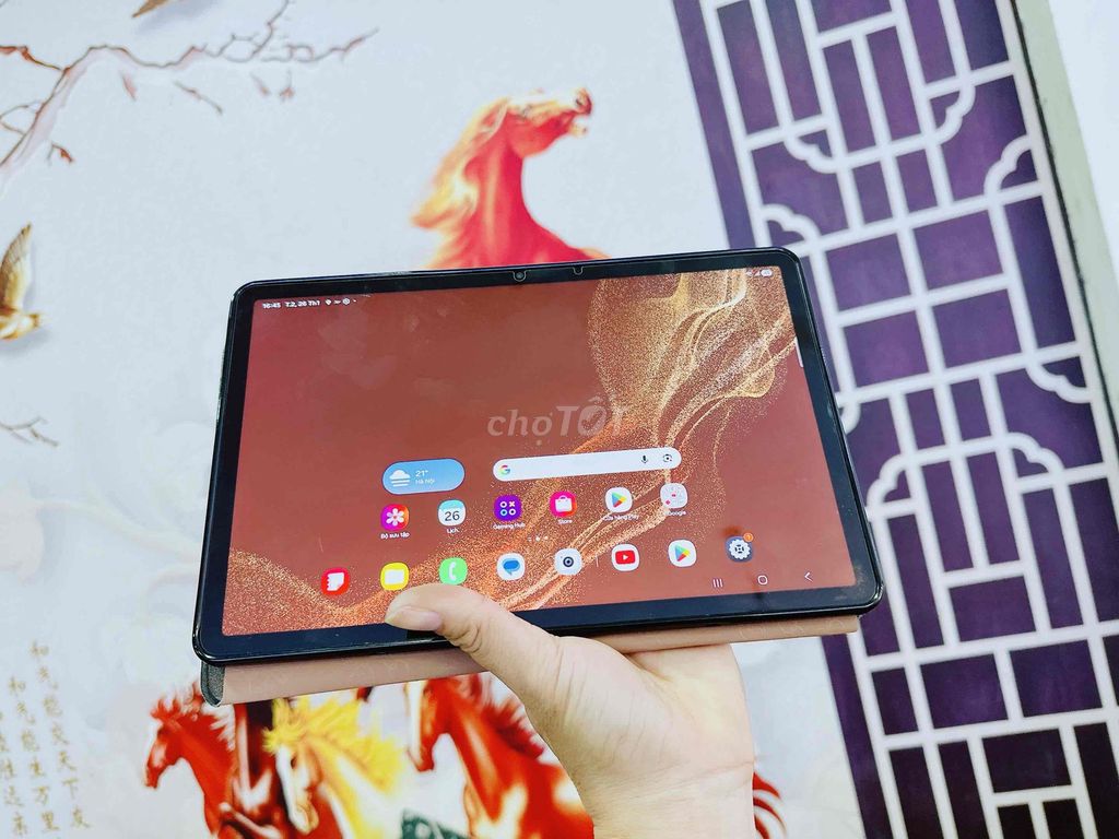 Samsung Tab S8 5G +wifi chính hãng màu đen giá iu. Mua bán Máy tính bảng tại Quận Hải Châu Đà Nẵng được đăng bởi TUẤN LUXURY MOBILE ĐÀ NẴNG hình 1