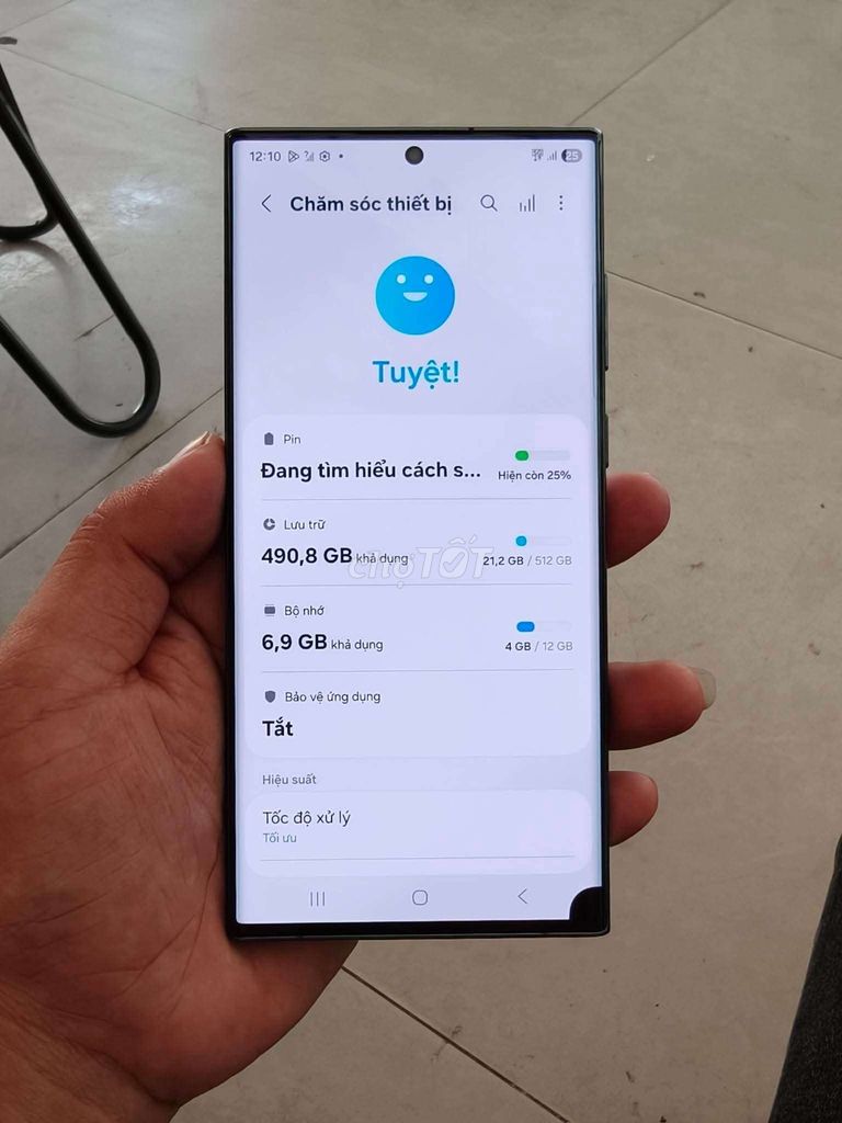 Samsung S22 Ultra 12GB 512GB Xanh. Mua bán Điện thoại tại Thị xã Bến Cát Bình Dương được đăng bởi Nguyễn Thanh hình 1