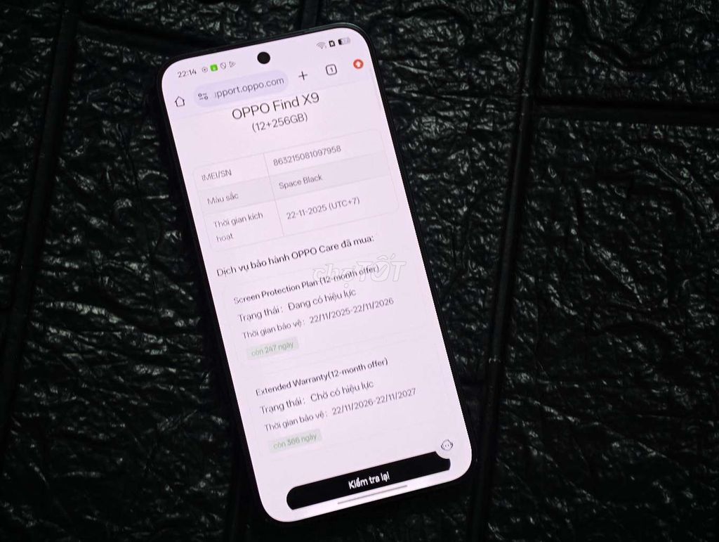 Oppo Find X9 256GB Đen Chính hãng BH 11/2027 GL. Mua bán Điện thoại tại Quận Gò Vấp Tp Hồ Chí Minh được đăng bởi Minh hình 1