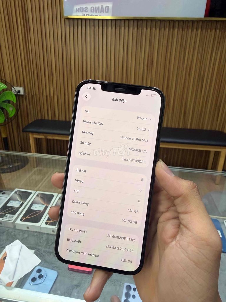 Apple iPhone 12 Pro Max 128GB 100%. Mua bán Điện thoại tại Quận 10 Tp Hồ Chí Minh được đăng bởi Le Tuan hình 1