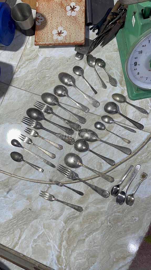 Bộ dao dĩa thìa Bạc Bạc. Mua bán Dụng cụ nhà bếp tại Quận Bình Tân Tp Hồ Chí Minh được đăng bởi bãi nhật 17 hình 1