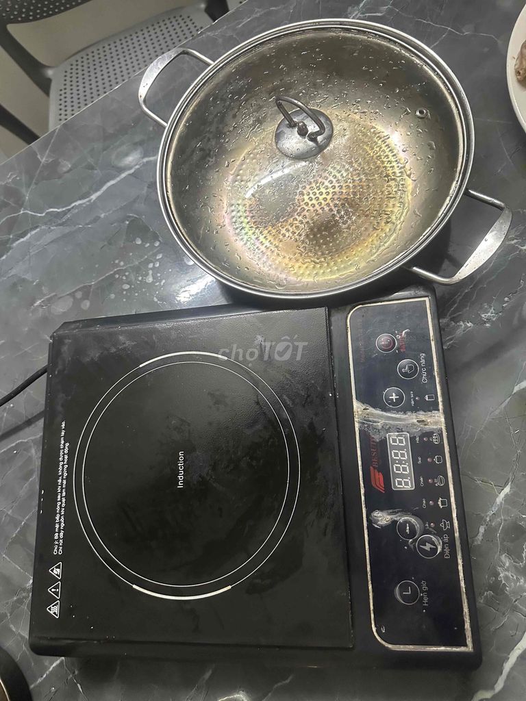 Bếp từ đơn kèm nồi. Mua bán Bếp, lò, đồ điện nhà bếp tại Quận Thanh Xuân Hà Nội được đăng bởi TT hình 1