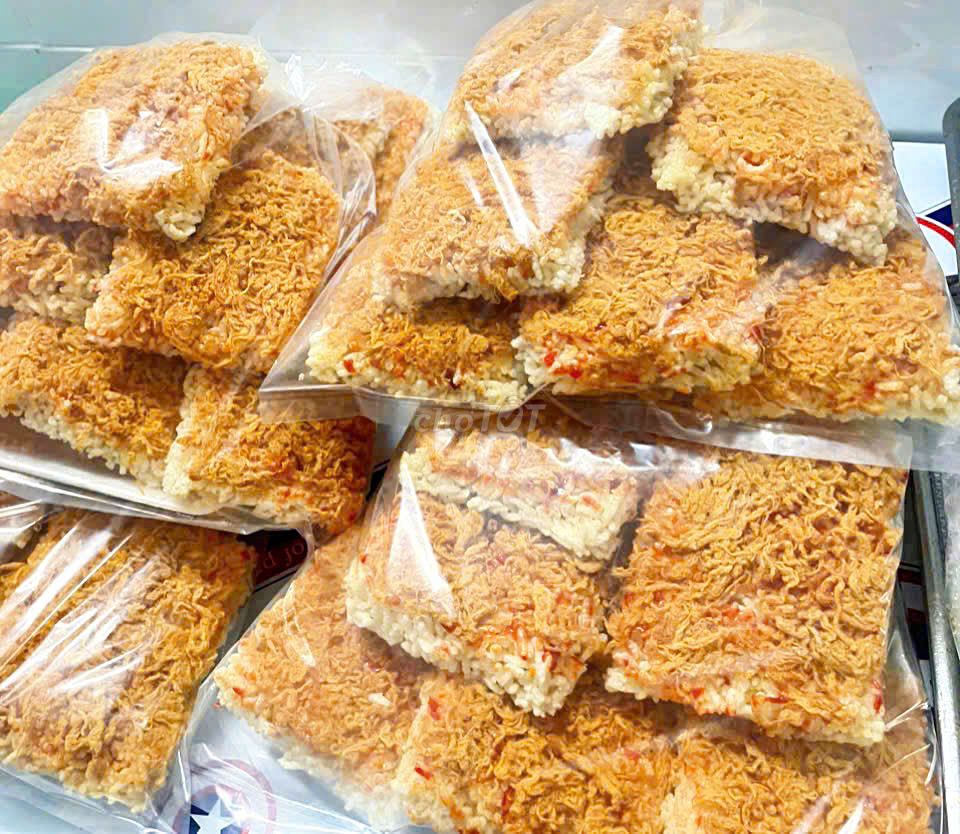 Cơm cháy chà bông Nếp chà bông 500g. Mua bán Đồ ăn, thực phẩm và các loại khác tại Quận Bình Tân Tp Hồ Chí Minh được đăng bởi Gạo Vàng Foods hình 1