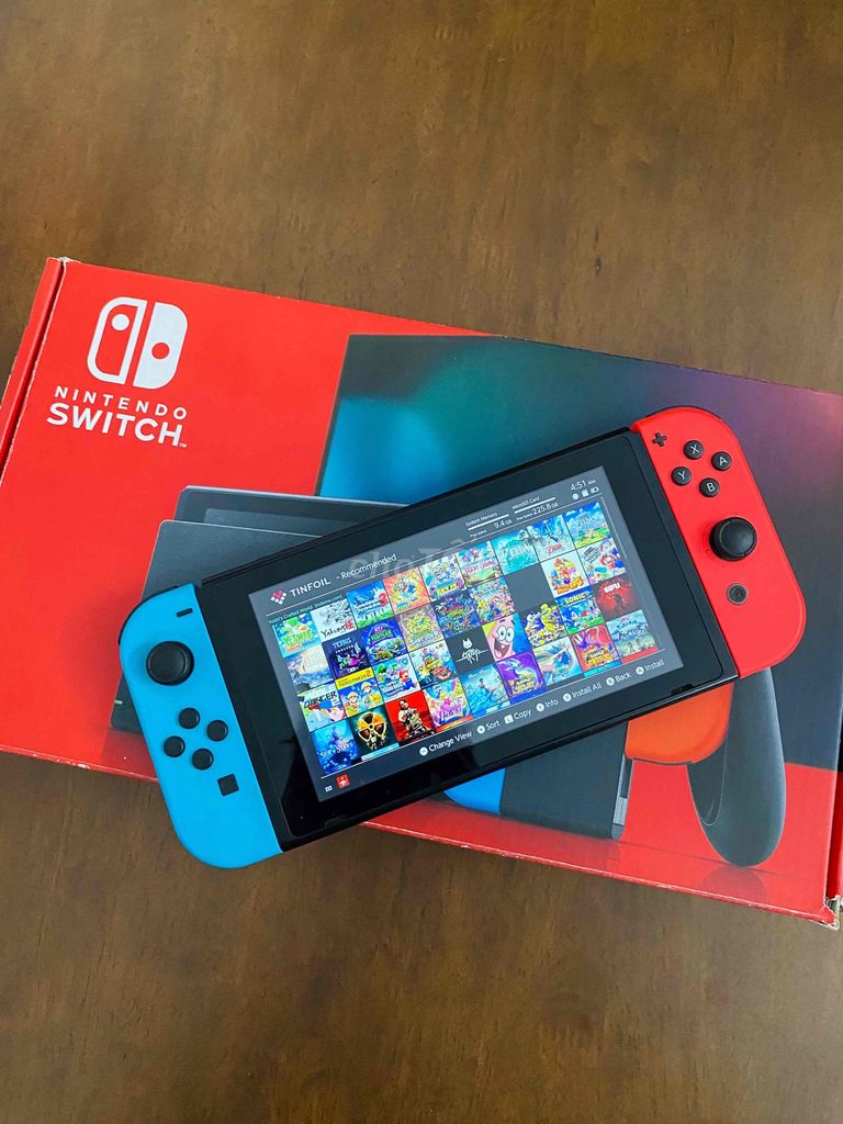 Nintendo switch V2 mod chip 256g full box