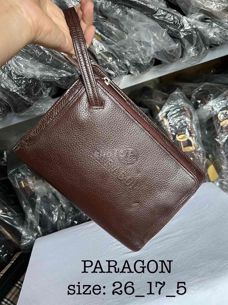 Clutch cầm tay PARAGON size 26x17x5 Italy