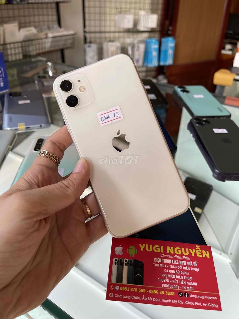 iphone 11 qt 64gb pin89 full cn faceid nhạy