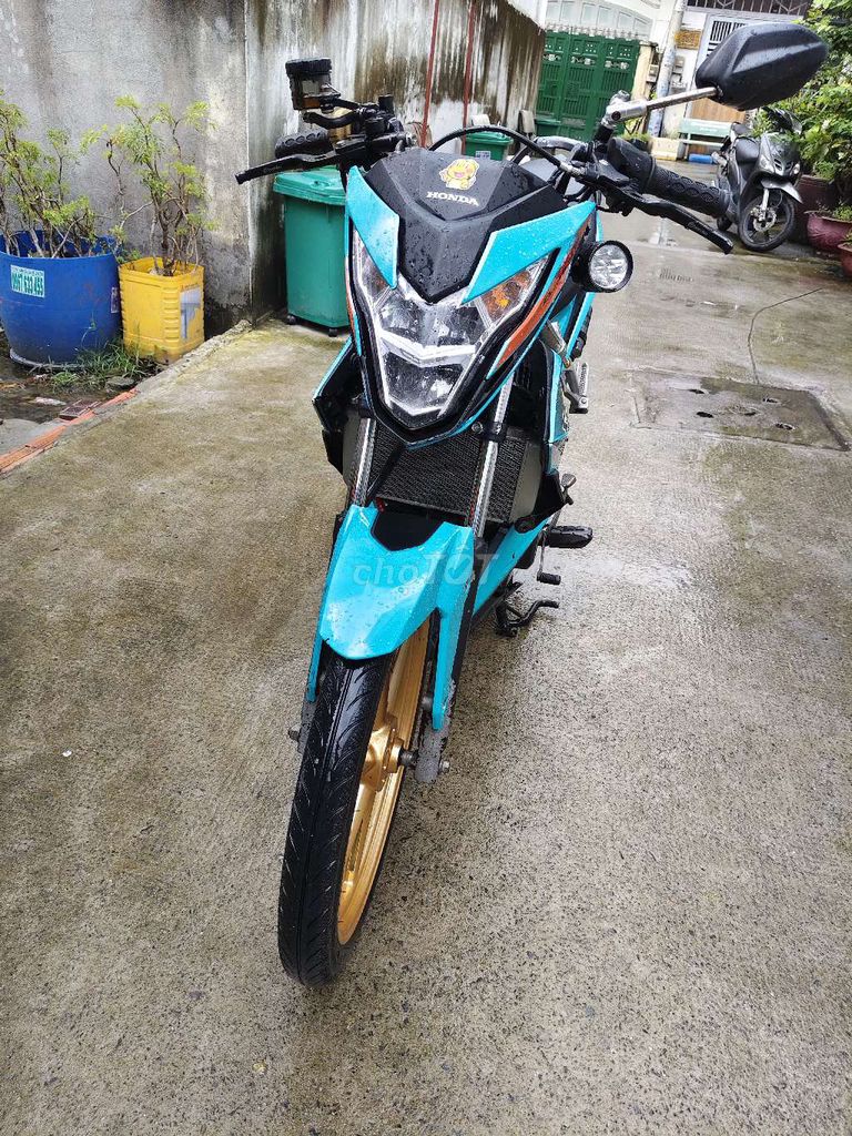 Honda Sonic Xanh dương Đen. Mua bán Xe máy tại Thành phố Thủ Đức Tp Hồ Chí Minh được đăng bởi huy hoàng  hình 3