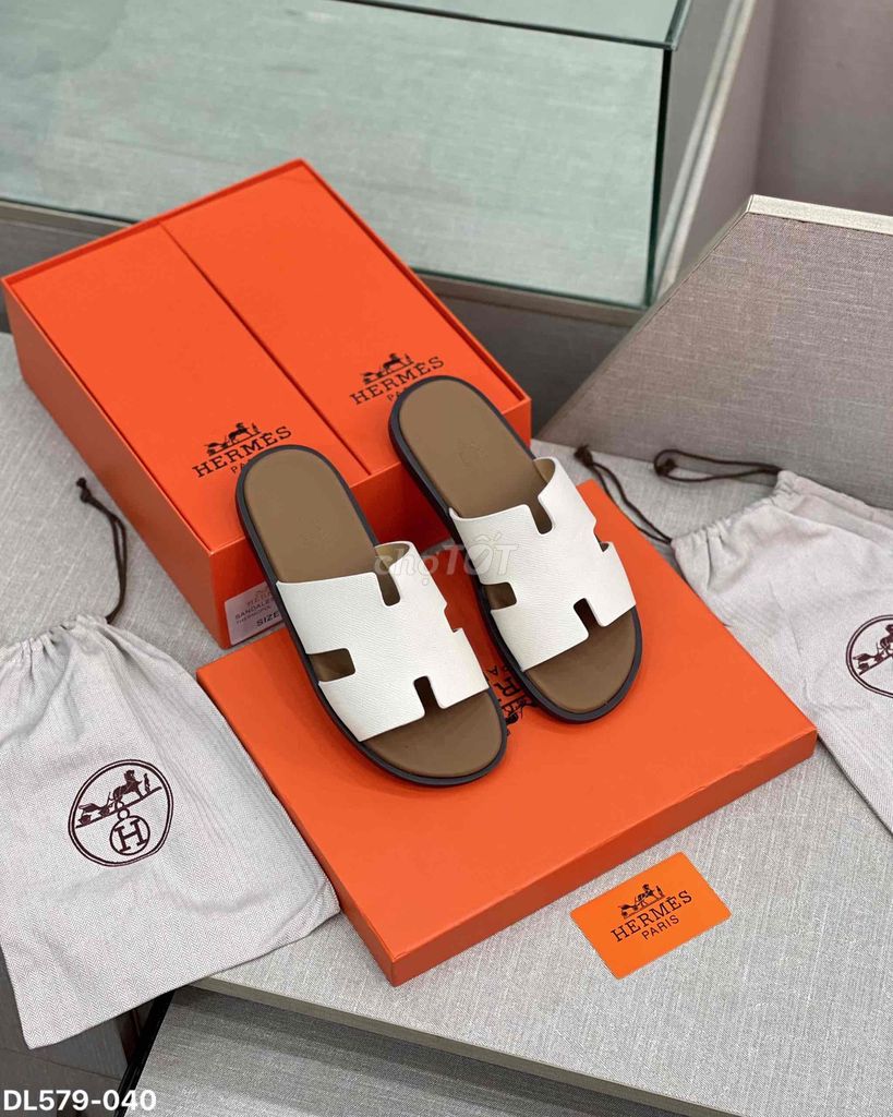 Deal Slide  Hermes nam SC size 36-44. Mua bán Giày dép tại Quận Cẩm Lệ Đà Nẵng được đăng bởi Thai van thuong hình 1