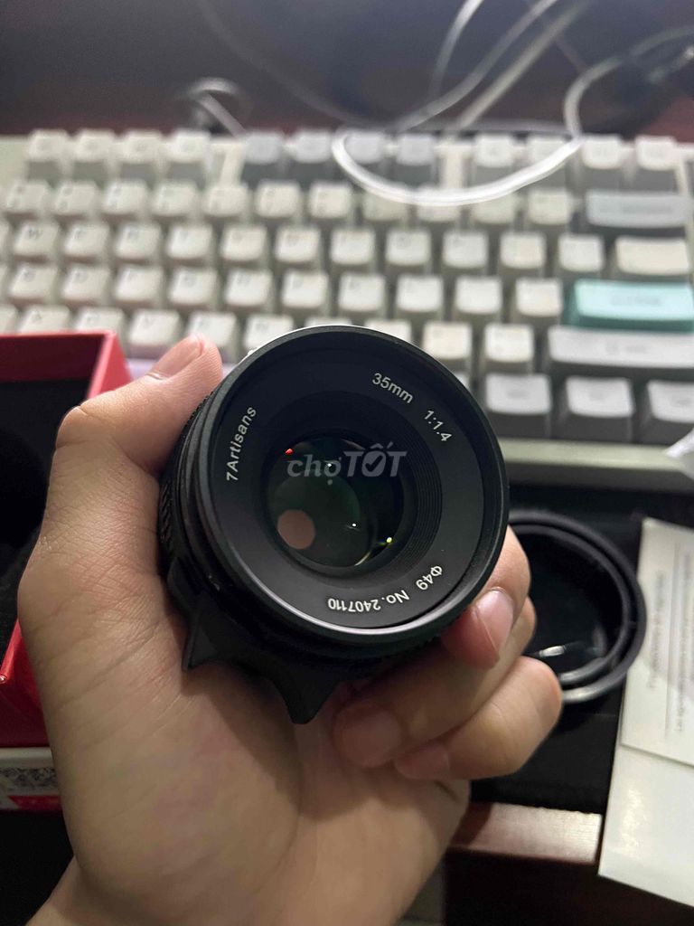 Ống kính 7Artisans 35F1.4 Đen MF. Mua bán Máy ảnh, Máy quay tại Huyện Thanh Trì Hà Nội được đăng bởi Thành hình 1