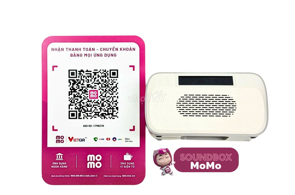 Loa đọc thông báo chuyển tiền MoMo Soundbox