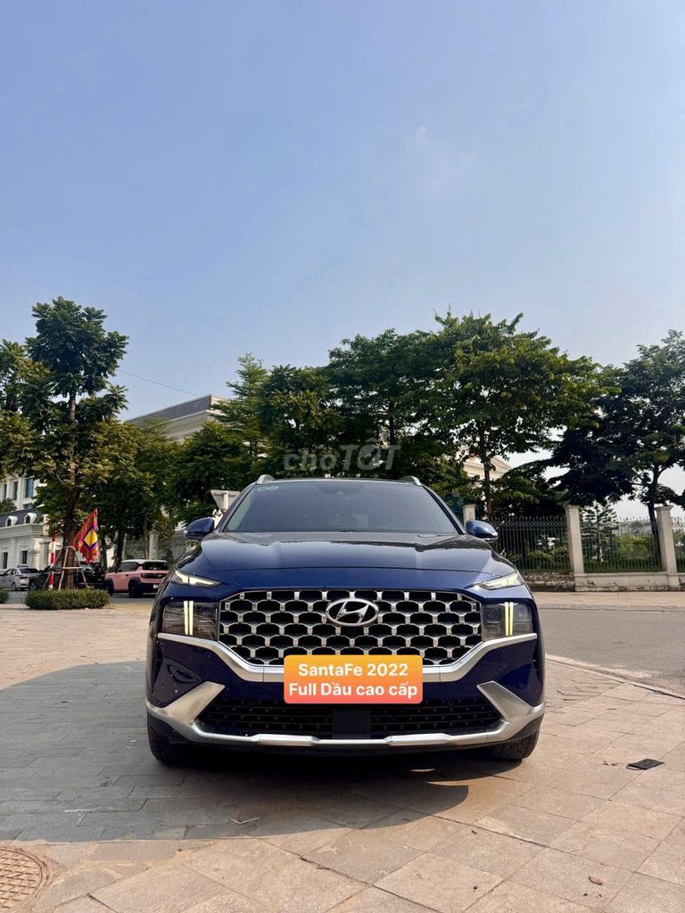 Hyundai SantaFe 2022 Премиум Дизель 71.000 км Синий