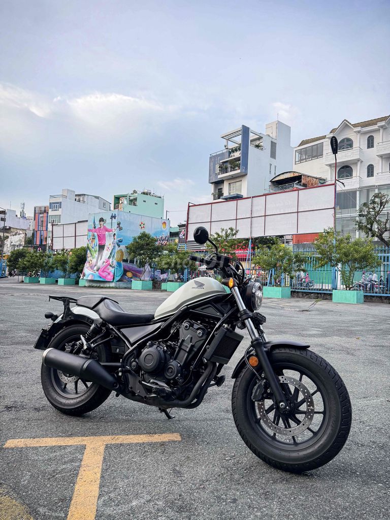 Honda Rebel 500 2021 Trắng. Mua bán Xe máy tại Quận 11 Tp Hồ Chí Minh được đăng bởi Thanh Tân hình 1