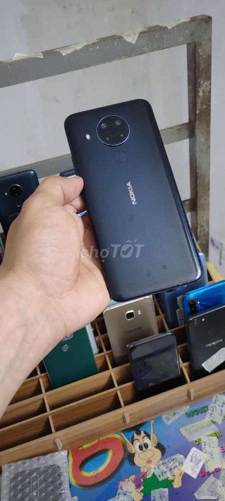 Nokia 5.4, 128gb, 2sim. Mua bán Điện thoại tại Quận Gò Vấp Tp Hồ Chí Minh được đăng bởi A LONG   nhận thanh toán THẺ TÍN DỤNG hình 1