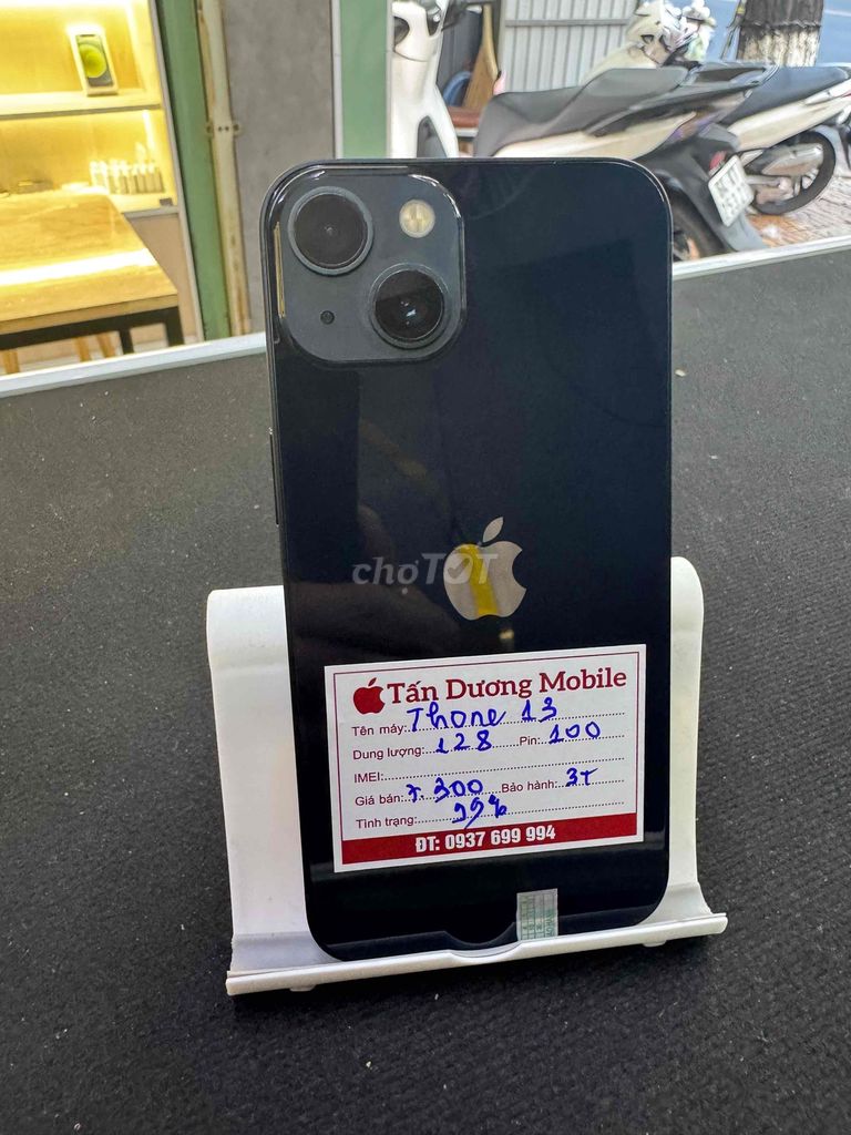 Apple iPhone 13 128GB Đen VN/A zin đẹp. Mua bán Điện thoại tại Quận Ninh Kiều Cần Thơ được đăng bởi shop một chín tám tám hình 1
