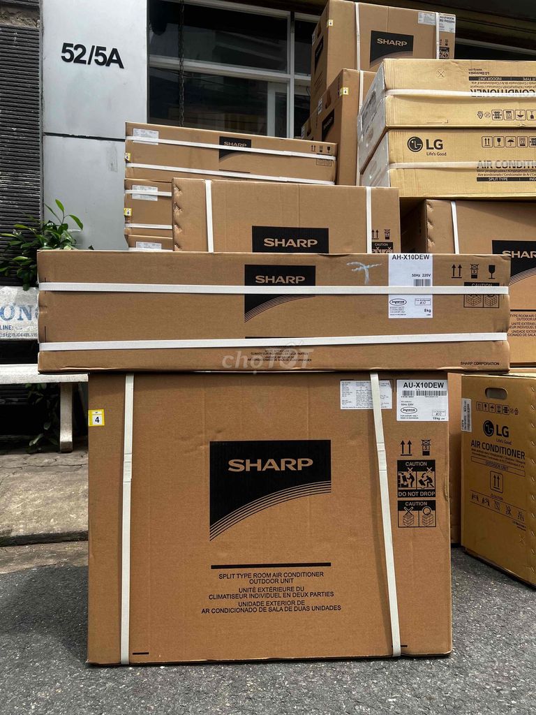 Máy Lạnh Sharp Inverter 1.0hp AH-X10DEW  (2026). Mua bán Máy lạnh, điều hoà tại Quận 7 Tp Hồ Chí Minh được đăng bởi ĐIỆN MÁY NGUYỄN LINH hình 1