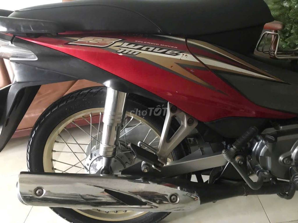 Honda Wave S 110 Đỏ. Mua bán Xe máy tại Huyện Cần Giuộc Long An được đăng bởi Khac Binh Do hình 3