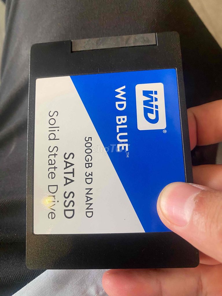 SSD WD Blue 500G Zin chính hãng 100% Win 10 Pro. Mua bán Linh kiện (RAM, Card...) tại Quận 4 Tp Hồ Chí Minh được đăng bởi Trần Phú hình 1