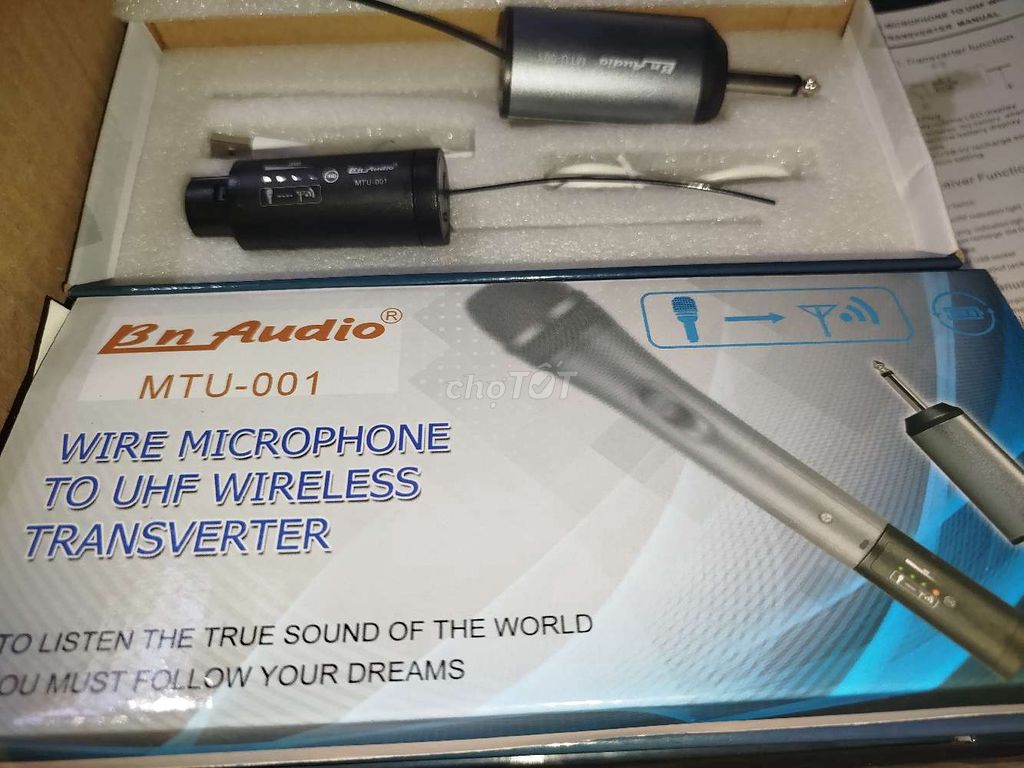 Bộ thu phát uhf cho micro