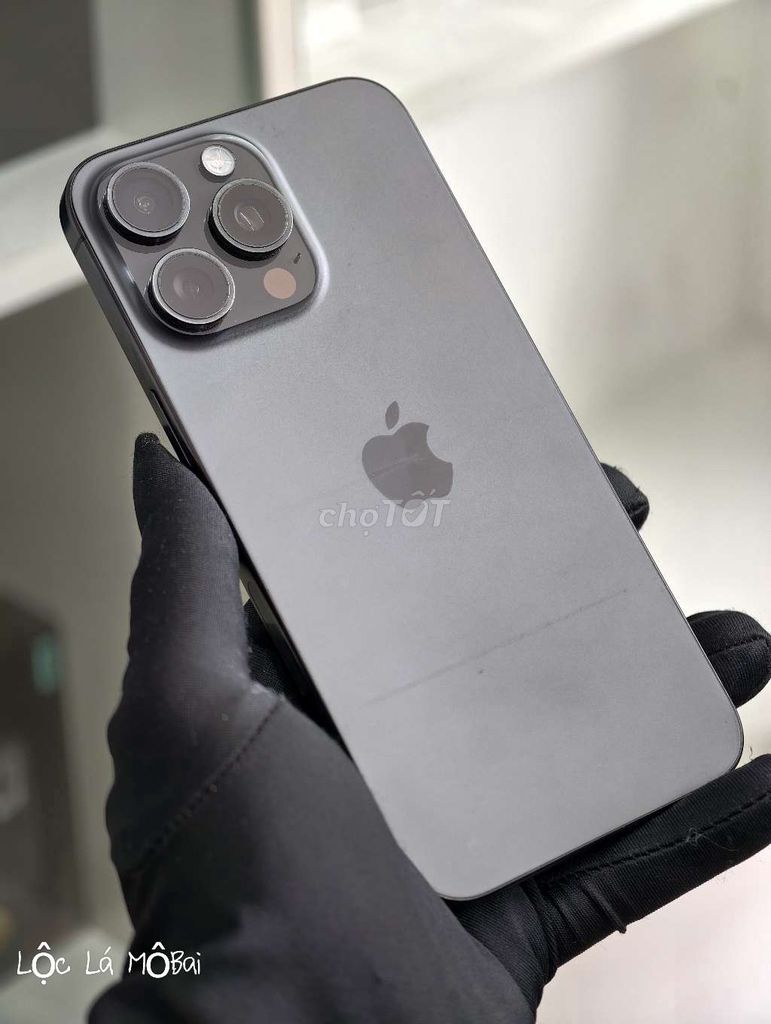 iPhone 15 Pro Max 256GB Đen Lock 97%. Mua bán Điện thoại tại Thành phố Đà Lạt Lâm Đồng được đăng bởi Lộc Lá Mô Bai hình 1