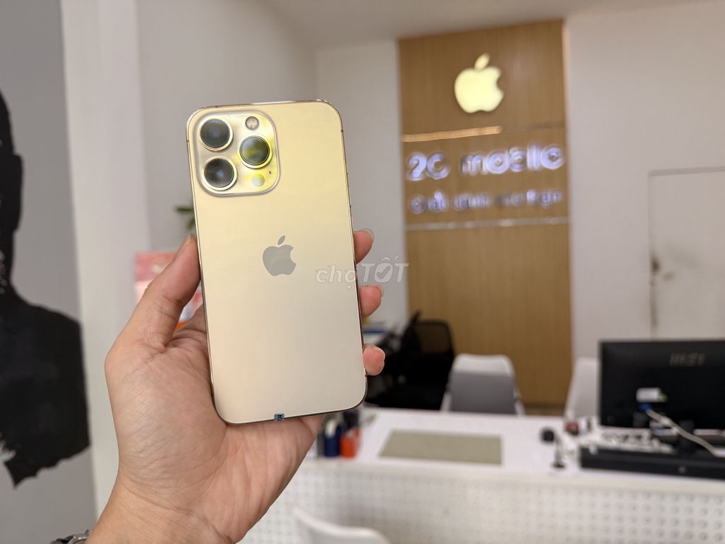 iPhone 13 Pro 128b Vàng Đẹp 99. Mua bán Điện thoại tại Quận Thanh Khê Đà Nẵng được đăng bởi 2C MOBILE hình 1