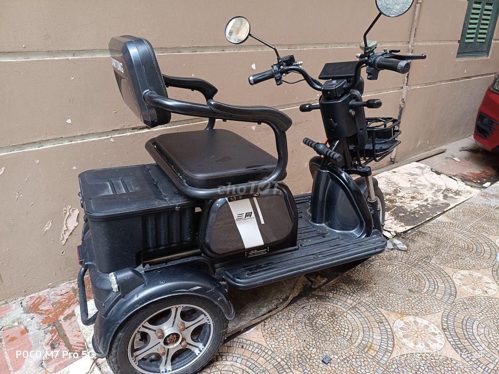 Xe điện 3 bánh Đen. Mua bán Xe điện tại Quận Ba Đình Hà Nội được đăng bởi Jeanne Keel hình 3