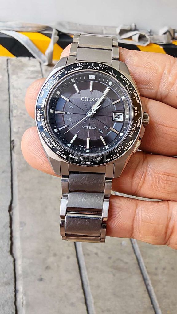 Đồng hồ Citizen ATESSA Nam Titanium. Mua bán Đồng hồ tại Thành phố Nha Trang Khánh Hòa được đăng bởi ĐỒNG HỒ SI hình 1