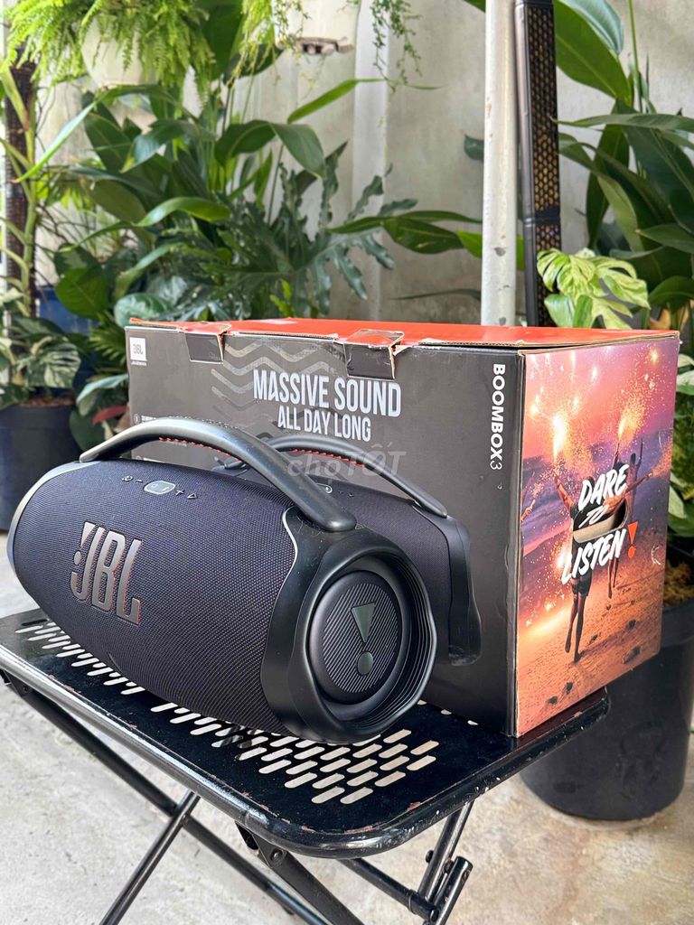 Loa Bluetooth JBL Boombox 3 Đen Đã sử dụng. Mua bán Tivi, Âm thanh tại Huyện Hóc Môn Tp Hồ Chí Minh được đăng bởi Kenny Đặng hình 1