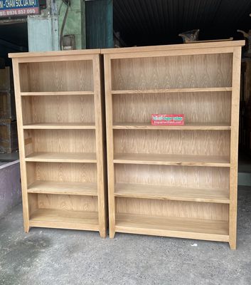 KỆ SÁCH 5 TẦNG GỖ SỒI MỸ.. Mua bán Tủ, kệ gia đình tại Thành phố Thủ Đức Tp Hồ Chí Minh được đăng bởi Đồ Gỗ Phan Thành hình 1