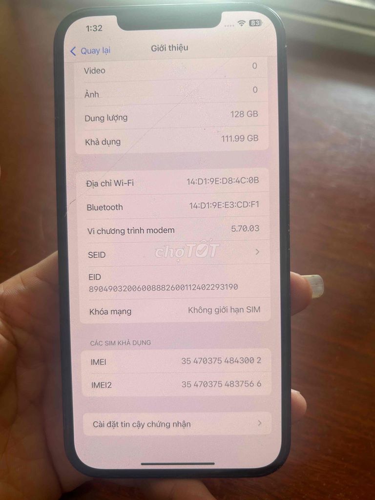 Apple iPhone 12 Pro Max 128GB Xám. Mua bán Điện thoại tại Huyện Bình Chánh Tp Hồ Chí Minh được đăng bởi Nguyễn văn kết hình 1