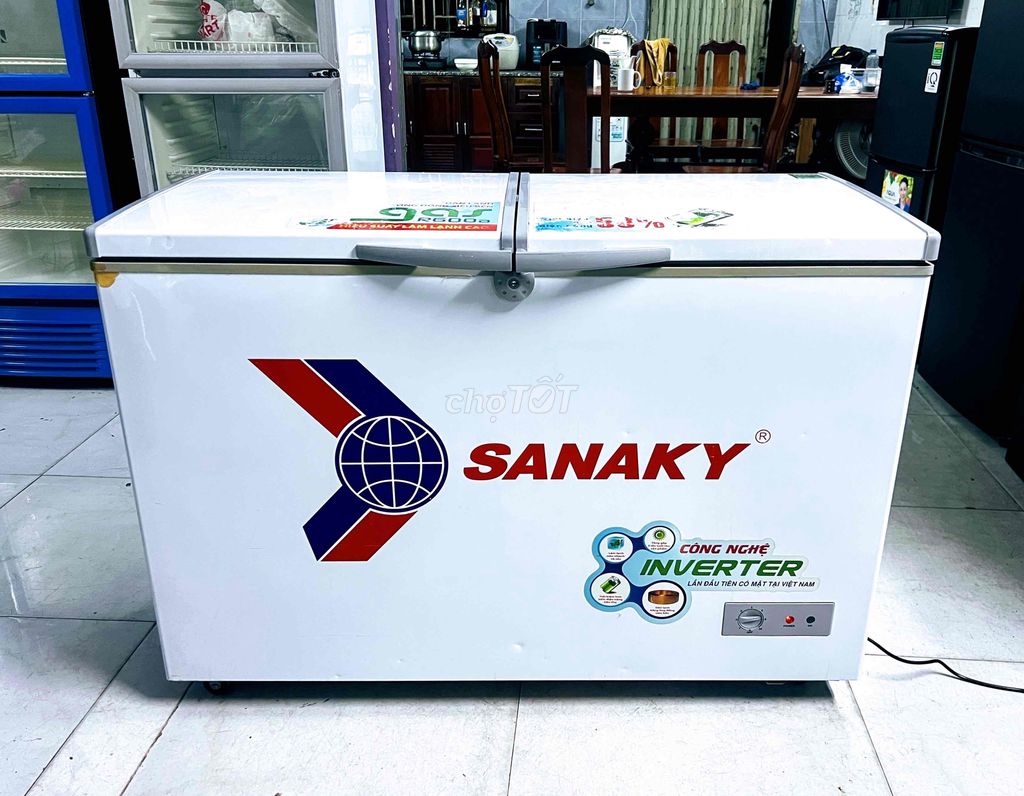 TỦ ĐÔNG SANAKY 300 Lít. Tiết kiệm điện. Lạnh sâu.