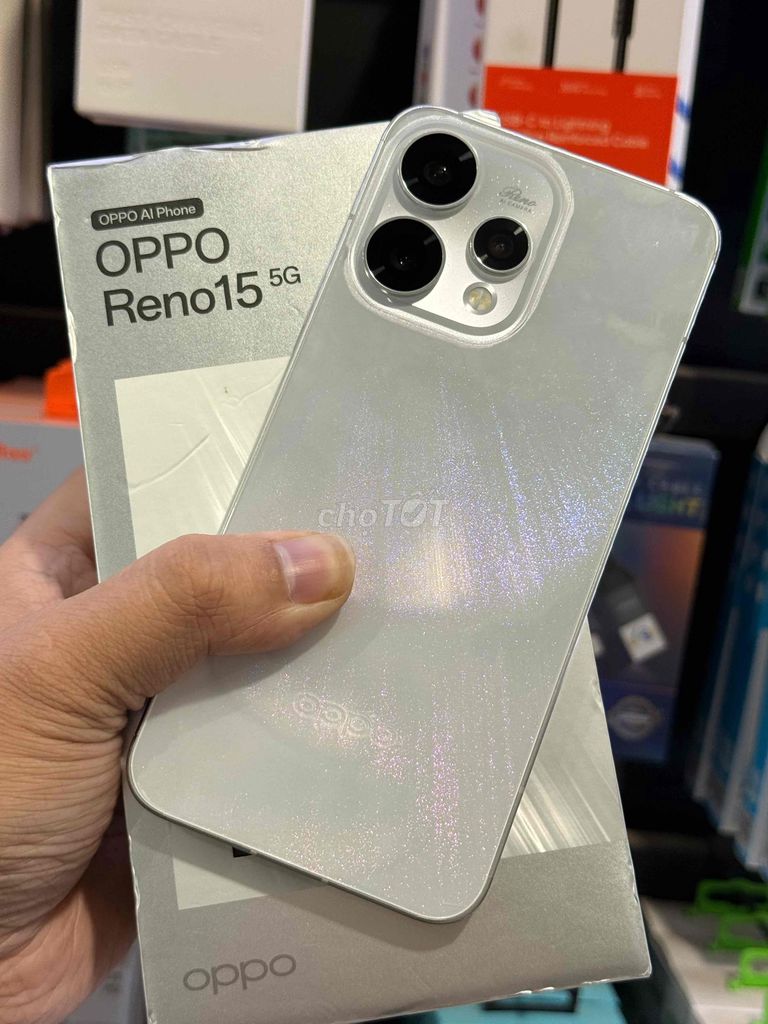 Oppo Reno 15 5G 256GB Bạc. Mua bán Điện thoại tại Huyện Đơn Dương Lâm Đồng được đăng bởi Đỗ Ngọc Hiệp hình 1