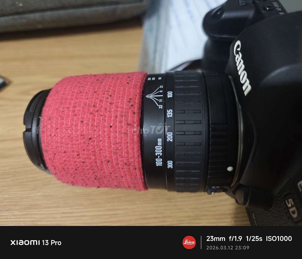 Ống kính Sigma 100-300mm Đen Đẹp. Mua bán Máy ảnh, Máy quay tại Quận Bắc Từ Liêm Hà Nội được đăng bởi Nguyễn Minh hình 1