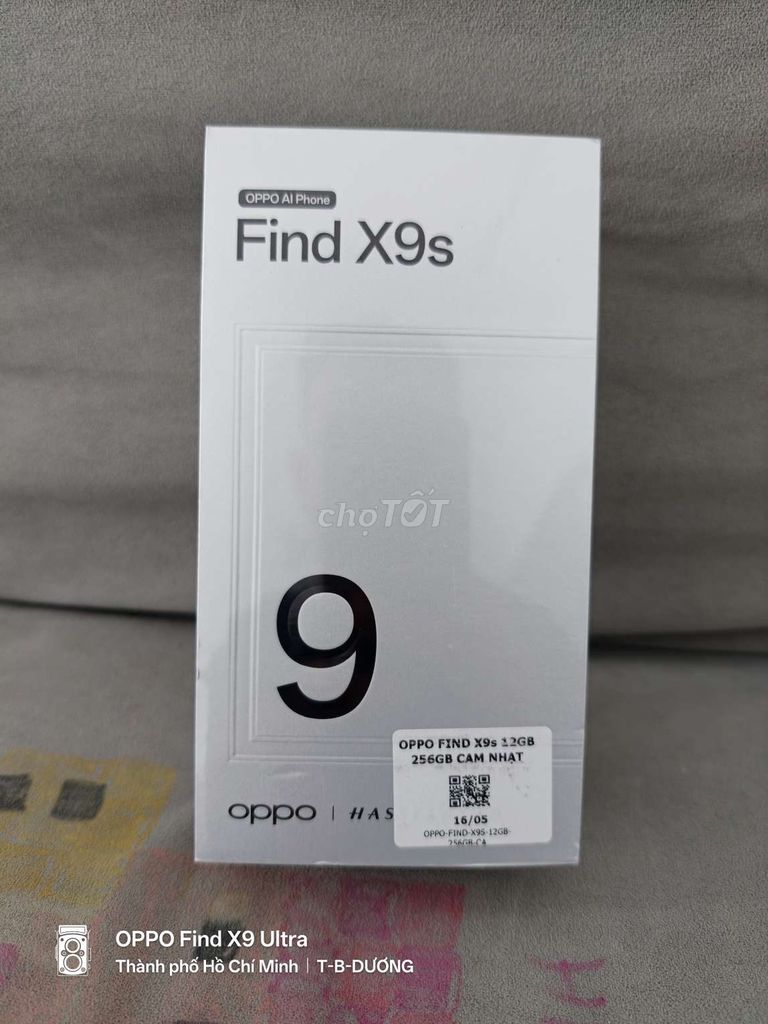 Oppo Find X9s 12GB/256GB Mới nguyên seal. Mua bán Điện thoại tại Quận Bình Tân Tp Hồ Chí Minh được đăng bởi Thái Bình Dương hình 1