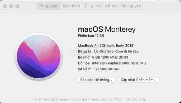 Macbook air 8Gb/ 256Gb 13inch