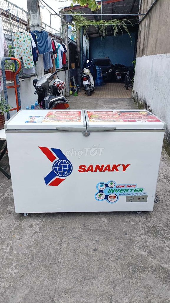 Tủ đông, mát Sanaky 301lít