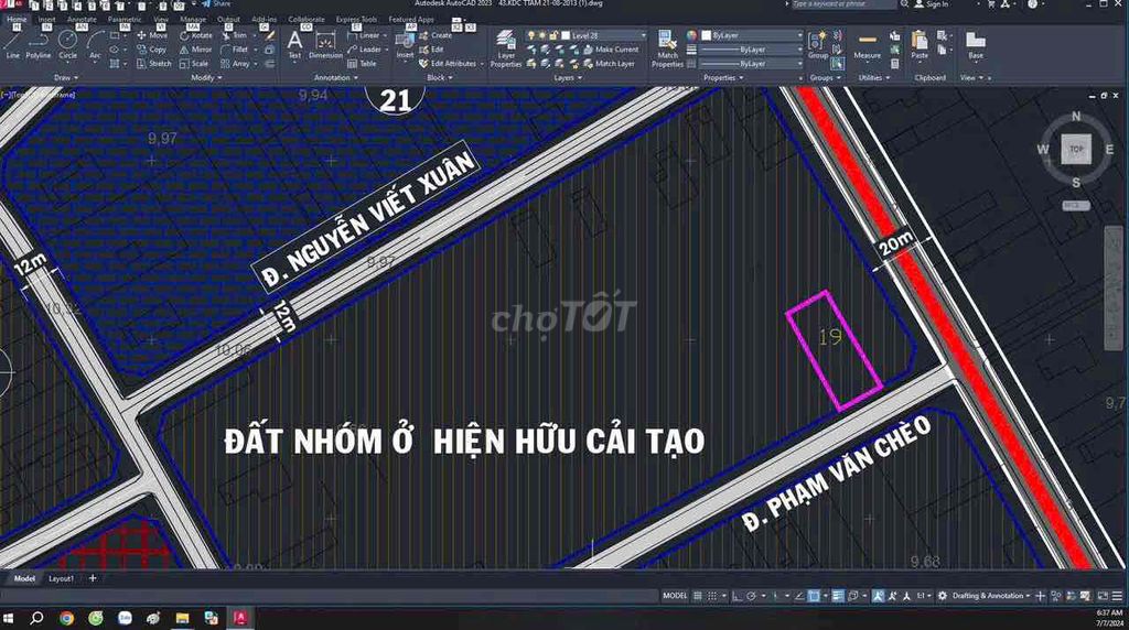 355m2 Mặt Tiền Đường Phạm Văn Chèo TTCC Thuận Tiện Buôn Bán Kinh Doanh