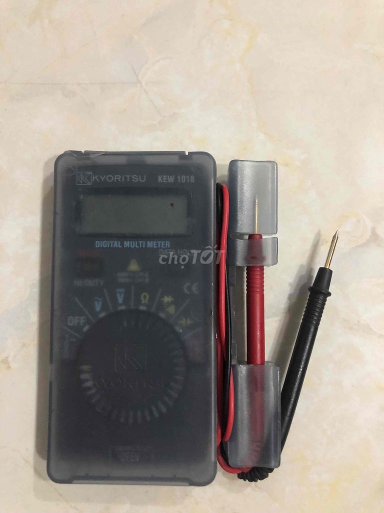 Đồng hồ vạn năng Kyoritsu KEW 1018 Đen. Mua bán Đồ chuyên dụng, Giống nuôi trồng tại Thành phố Thủ Đức Tp Hồ Chí Minh được đăng bởi DENKI DENSHI JP hình 1