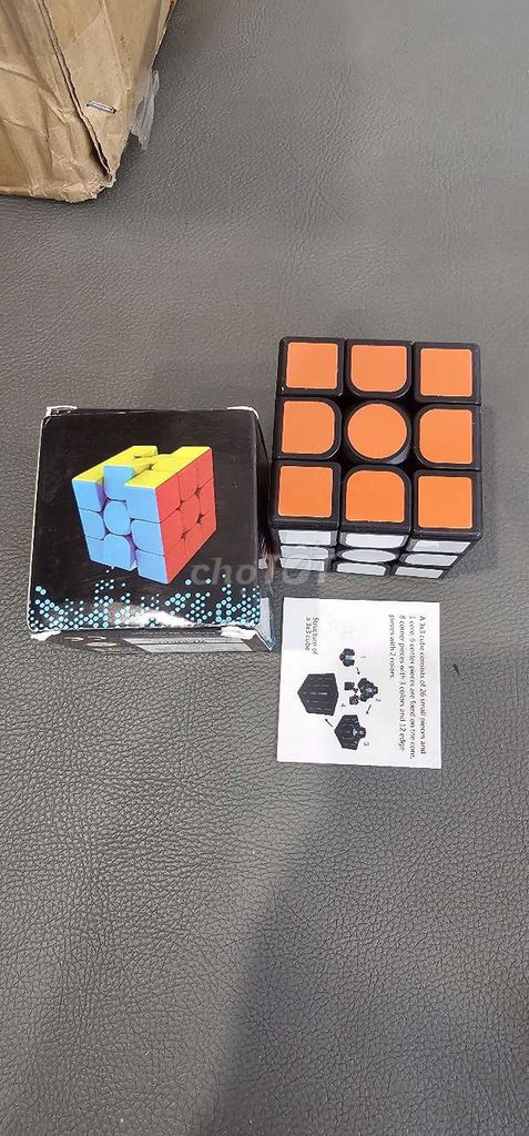 Khối Rubik 3x3 Nhựa Đa màu. Mua bán Sở thích khác tại Quận Hà Đông Hà Nội được đăng bởi Tran Linh hình 1